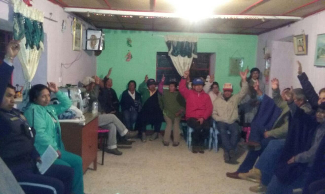 Jornada de formación a líderes vereda La Paz - Cabrera