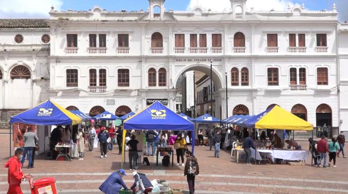 Feria ubicada en la Plaza de Nariño - Emprendiendo un Sueño por Pasto