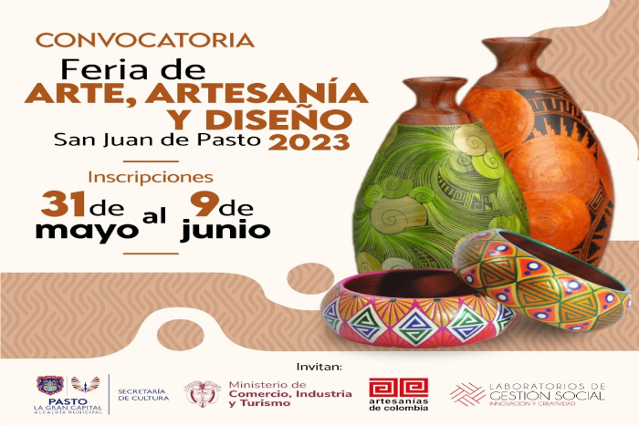 Publicidad Feria de Arte, Artesanía y Diseño San Juan de Pasto 2023