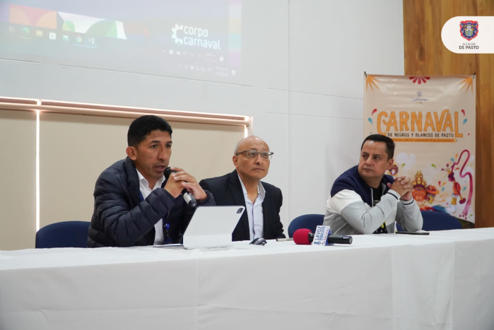 Alcaldía de Pasto y Corpocarnaval socializaron nuevo recorrido Carnaval de Negros y Blancos 2025