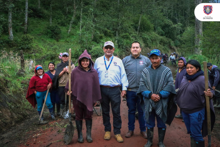 Subsecretaría de Infraestructura Rural apoyó minga comunitaria para el mejoramiento vial de 41 kilómetros en Catambuco