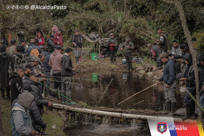 Secretaría de Agricultura acompañó jornada de pesca deportiva en el corregimiento de Catambuco 