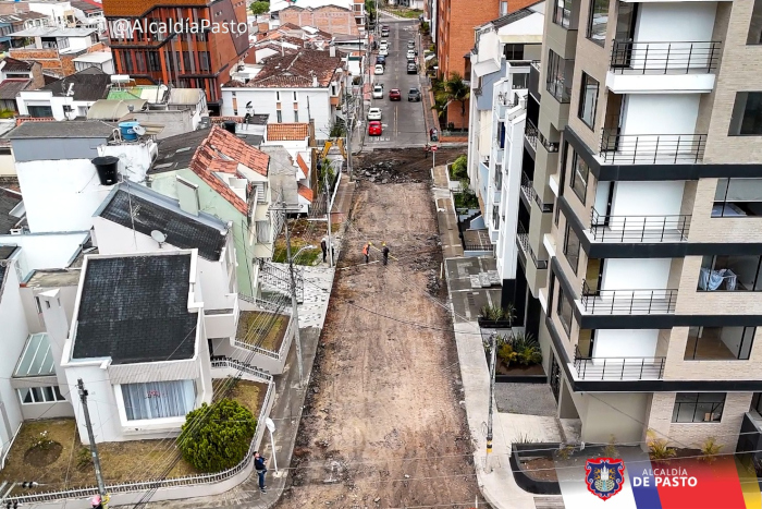 ecuperación de la malla vial del barrio Morasurco
