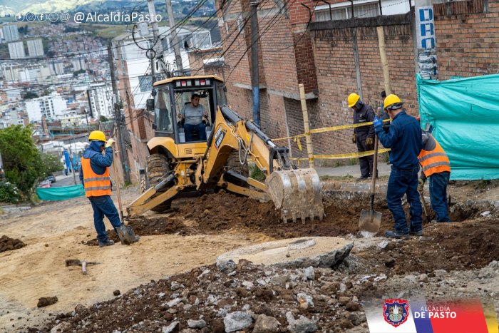 Secretaría de Infraestructura avanza en las obras de mantenimiento vial en el barrio Panorámico