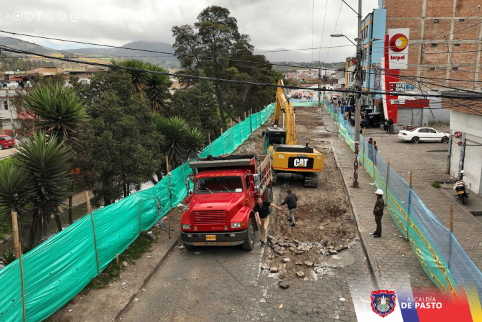 La Alcaldía de Pasto inicia intervención de la avenida Chile con una inversión superior a $2.594 millones