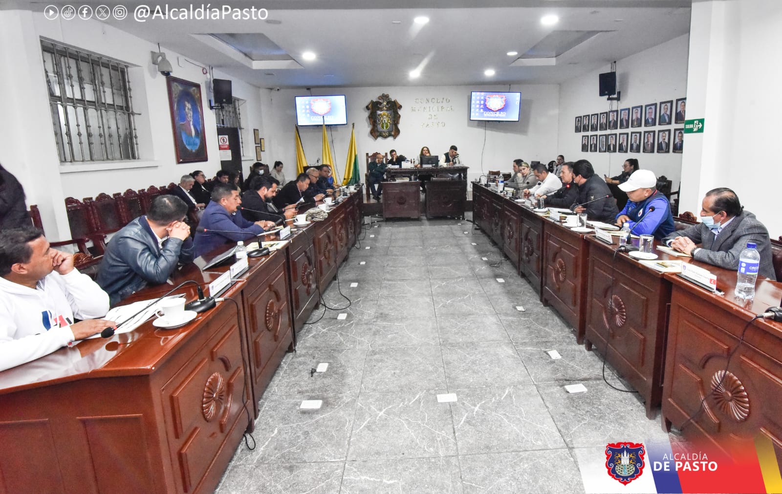 Alcalde Nicolás Toro Muñoz instaló el período de sesiones ordinarias del Concejo de Pasto