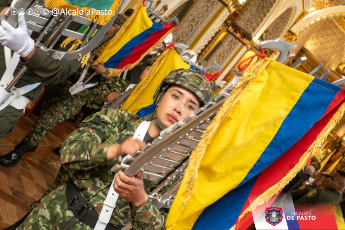 Homenaje a la Patria y Gratitud: la Alcaldía de Pasto Conmemoró el Día del Veterano en Solemnes Actos Litúrgicos