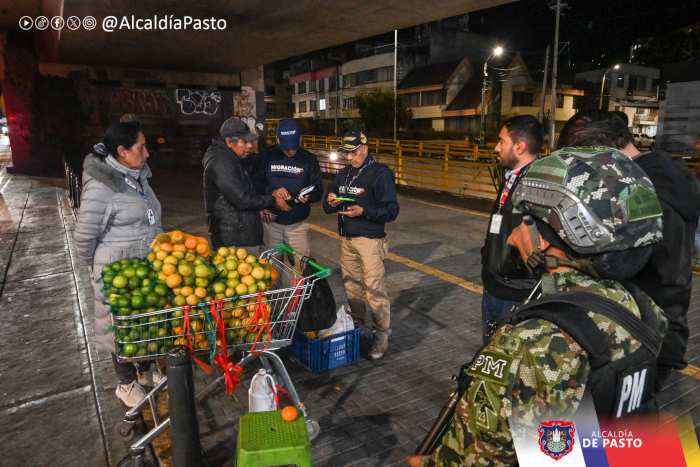 La Alcaldía de Pasto fortalece operativos interinstitucionales para verificar situación migratoria