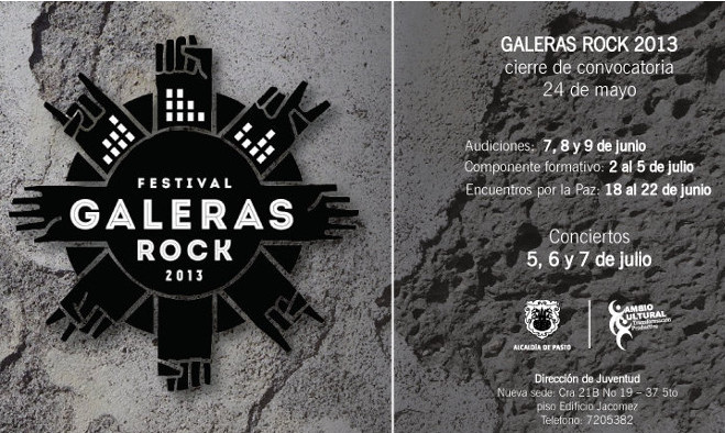 Galeras Rock 2013
