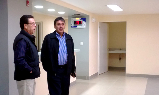 Visita hospital La Rosa -  2013