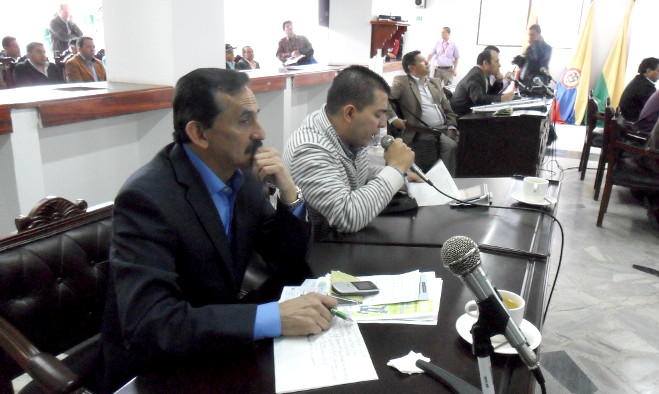 Sesión del Concejo de Pasto - Oct 2013