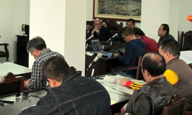 Sesión Concejo de Pasto - 2013