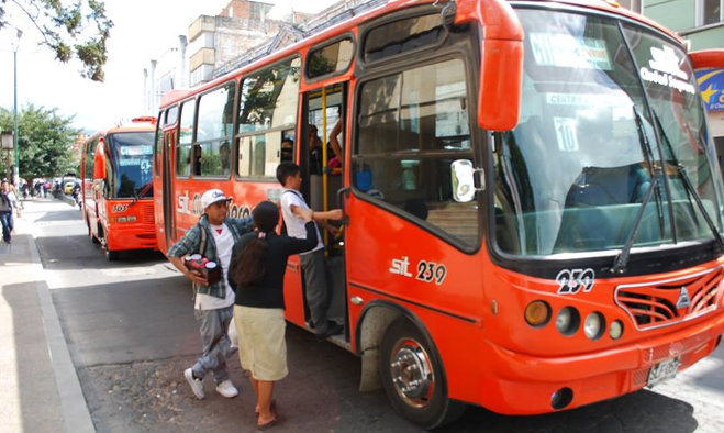 Bus urbano Pasto - 2014
