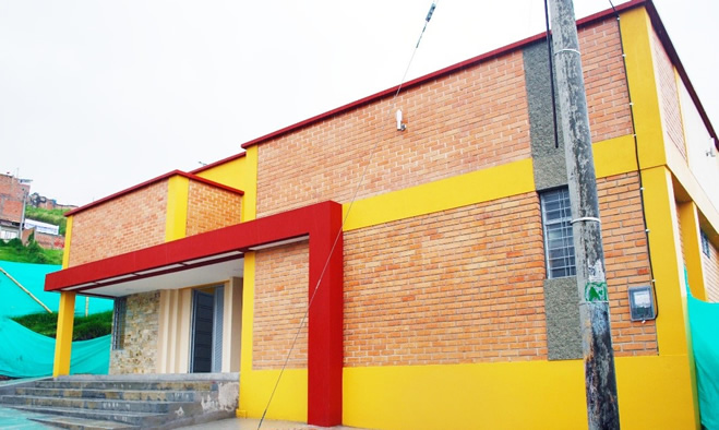 Alcaldía de Pasto construyó un moderno salón cultural barrio La Paz