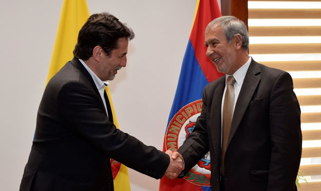 Alcalde de pasto y misión de ONU en Colombia 