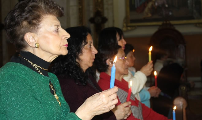 Eucaristía como parte de la campaña ‘Ilumina la Vida, Vívela sin Pólvora’