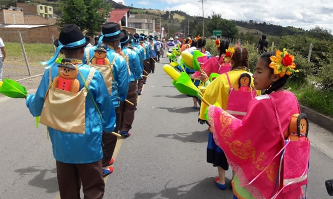 Fiestas tradicionales “Las Guaguas de Pan” corregimiento de Obonuco