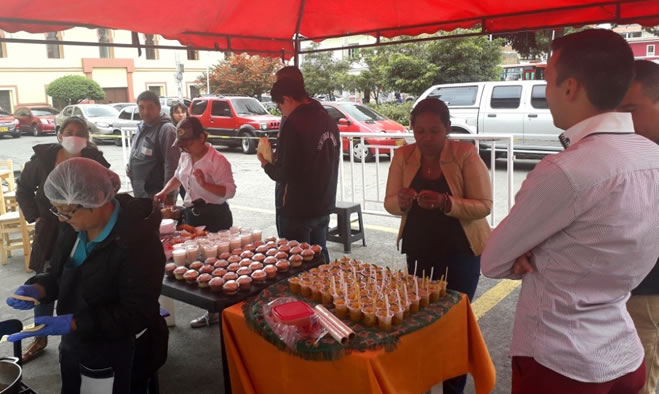 Alcaldía de Pasto apoyó muestra gastronómica población venezolana