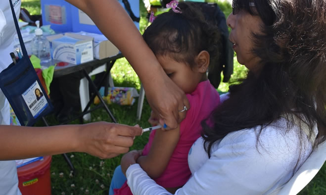 En Pasto se aplicaron 794 dosis de vacunas durante la jornada nacional 2019