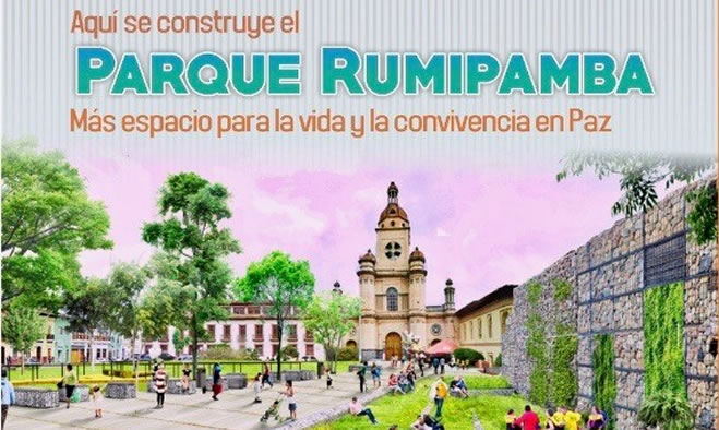 Inicias obras Parque Rumipamba