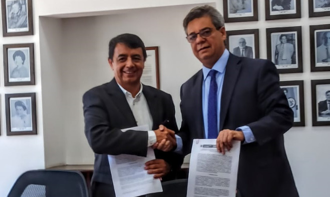 Firma convenio DAFP - Alcaldía