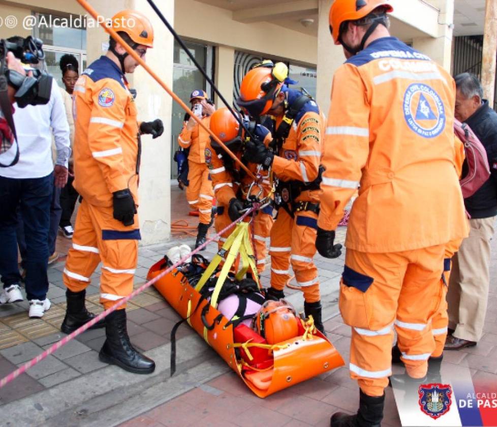Más de 63 mil personas en Pasto participaron activamente del 15° Simulacro Nacional de Evacuación por Emergencias