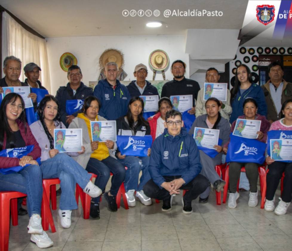 Alcaldía de Pasto fortalece acueductos rurales con certificación a juntas administradoras de agua