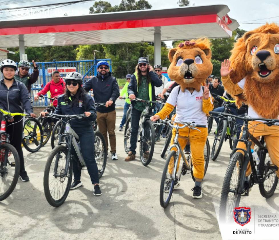 Jornada de Día sin Carro y Sin Moto registró amplia participación ciudadana en Pasto