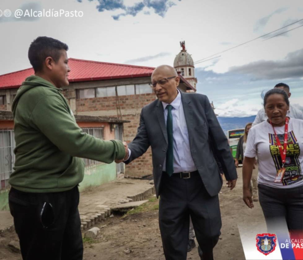 Alcaldía de Pasto fortalece el mejoramiento de vías y espacios comunitarios en los corregimientos