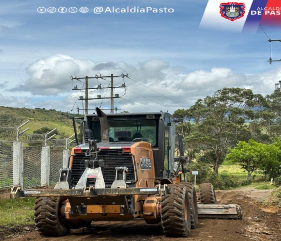 Alcaldía de Pasto avanza con mantenimiento vial en el corregimiento de Jamondino